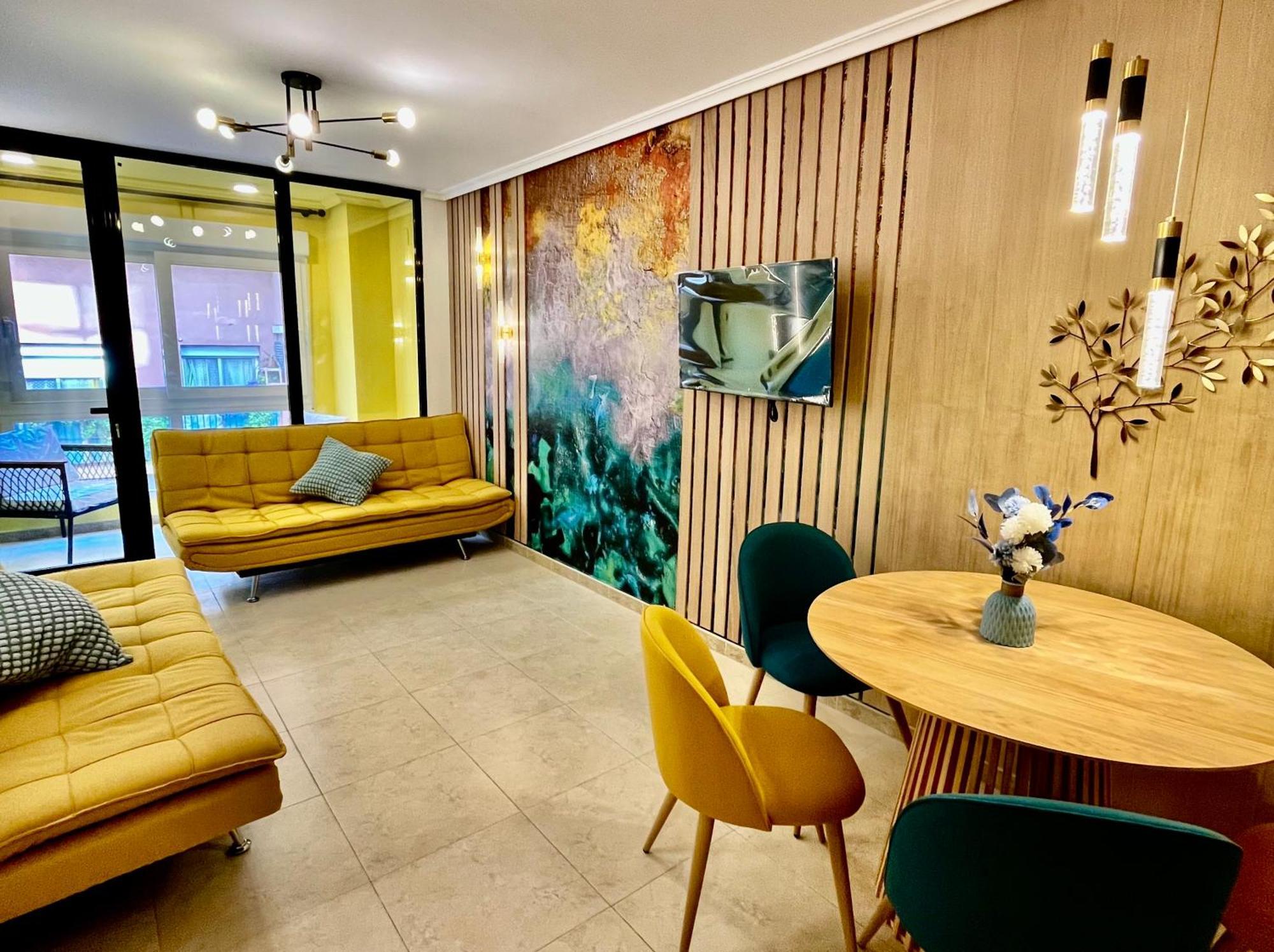 Elegante Apartamento Tres Colores Alicante Dış mekan fotoğraf